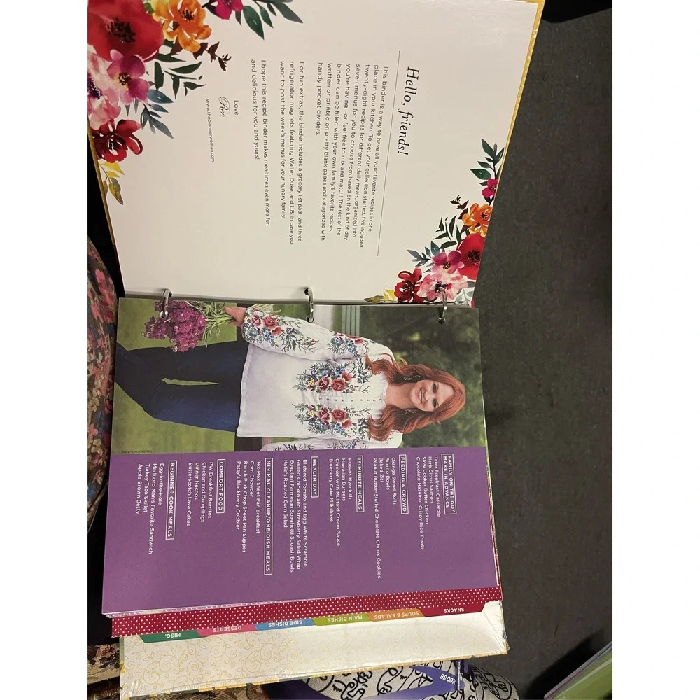 Pioneer Woman Cooks Treasured Recipes Deluxe Binder Ree Drummond New